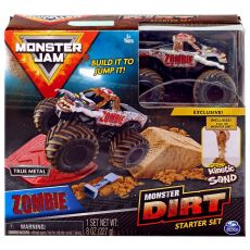 ماشین Monster Jam Dirt مدل Zombie همراه با Kinetic Sand, image 