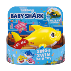 بیبی شارک شناگر Baby Shark (زرد), image 