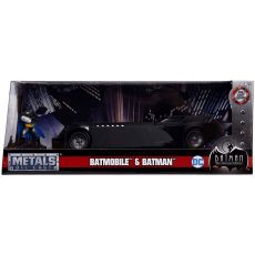 ماشین و فیگور فلزی بتمن (Batman Animated Series Batmobile), image 