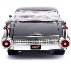 ماشین فلزی کادیلاک مدل 1959 Cadillac Coupe Deville و فیگور فلزی CatWoman با مقیاس 1:24, image 4