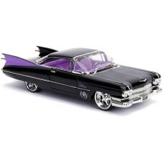 ماشین فلزی کادیلاک مدل 1959 Cadillac Coupe Deville و فیگور فلزی CatWoman با مقیاس 1:24, image 2