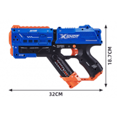 تفنگ اکس شات X-Shot Chaos مدل آبی Meteor, تنوع: 36282 - Blue, image 2