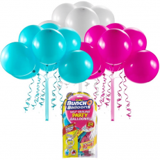 پک 24 تایی بادکنک بانچ و بالون Bunch O Balloons (سفید-صورتی-آبی), image 