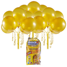 پک 24 تایی بادکنک بانچ و بالون Bunch O Balloons (طلایی), image 