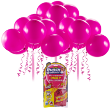 پک 24 تایی بادکنک بانچ و بالون Bunch O Balloons (صورتی), image 