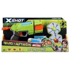 تفنگ ایکس شات X-Shot مدل Bugs Attack با 2 حشره و 8 تیر, image 