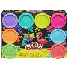 پک 8 تایی خمیربازی Play Doh مدل Neon, image 