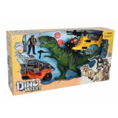 ست بازی شکارچیان دایناسورDino Valley  مدل T-rex Revenge, image 