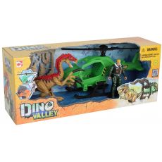 ست بازی شکارچیان دایناسور Dino Valley مدل Dino Catch Helicoptor, image 