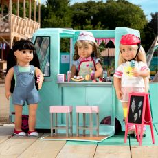 ماشین آبی بستنی فروشی عروسک های OG, image 9