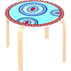 میز چوبی آبی پیکاردو, image 