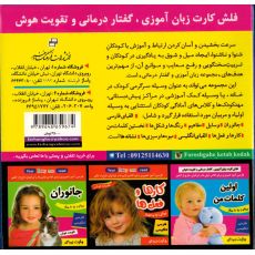 کتاب فلش کارت زبان آموزی، گفتار درمانی و تقویت هوش: الفبای فارسی, image 2