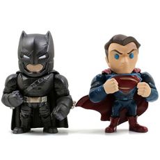 Metals BvS Batman wArmor & Superman Twin Pack 4 Figure, image 