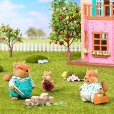 خانواده 4 نفری سنجاب های Li'l Woodzeez مدل Bushytails Squirrel, image 3