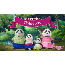 خانواده 4 نفری پانداهای Li'l Woodzeez مدل Skyhopper, image 2