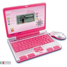 لپ تاپ آموزشی صورتی Vtech مدل Challenger Laptop, image 3