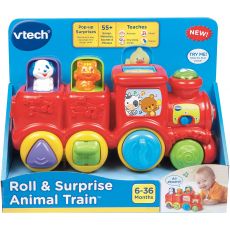 قطار موزیکال Vtech مدل Roll & Surprise Animal, image 