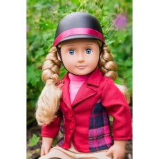 عروسک 46 سانتی OG سوار کار مدل Lilly Anna با کتاب, image 10