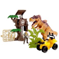 ست بازی شکارچیان دایناسور Dino Valley مدل Dinosaur Hunter And Tree House, image 3