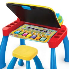 میز و صندلی 3 حالته موزیکال قرمز Vtech, image 5