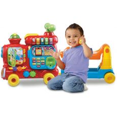 قطار سواری و آموزشی قرمز Vtech, image 3