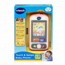 موبایل آموزشی Vtech مدل Touch and Swipe صورتی, image 