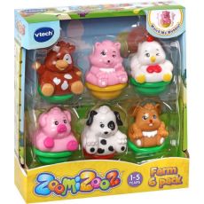 پک 6 تایی حیوانات مزرعه Zoomi Zooz Vtech, image 