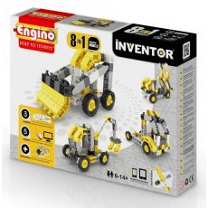 بلاک ساختنی Engino اینونتور 8 در 1 مدل ماشین های صنعتی, image 