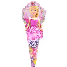 عروسک قیفی پرنسسی Sparkle Girlz مدل Princess (با لباس صورتی), image 