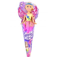 عروسک قیفی پری Sparkle Girlz مدل Fairy (با لباس زرد), image 
