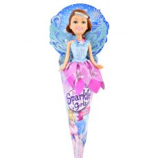 عروسک قیفی پرنسس برفی Sparkle Girlz مدل Winter Princess (با لباس آبی), image 