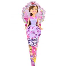 عروسک قیفی پرنسسی Sparkle Girlz مدل Princess (با لباس بنفش), image 