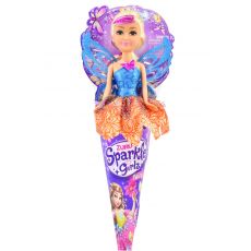 عروسک قیفی پری Sparkle Girlz مدل Fairy (با لباس آبی), image 