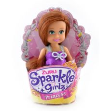 عروسک کاپ کیکی Sparkle Girlz مدل Princess (با لباس بنفش), image 