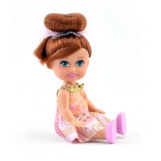 عروسک کاپ کیکی Sparkle Girlz مدل Ballerina (با لباس طلایی و موی قهوه‌ای), image 4