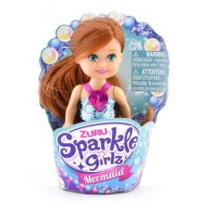 عروسک کاپ کیکی Sparkle Girlz مدل Mermaid (با لباس آبی), image 