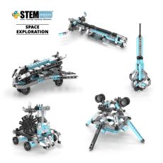 بلاک ساختنی Engino استیم هیرو 5 در 1 مدل اکتشافات فضایی, image 3