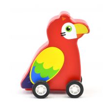 طوطی قرمز کوکی چوبی پیکاردو, تنوع: BZ-05-B-PD-Parrot, image 3