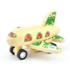 هواپیمای عقب کش چوبی پیکاردو (سبز), تنوع: BZ-01-E-PD-Green, image 