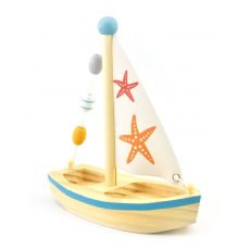 قایق بادبانی چوبی پیکاردو مدل ستاره دریایی, image 4
