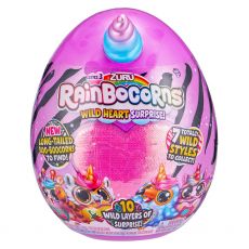 عروسک رینبوکورنز RainBocoRns سری Wild Heart با شاخ بنفش و آبی, image 7