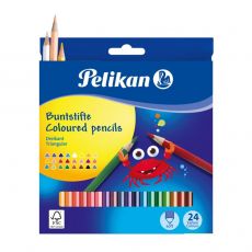 مداد رنگی 24 رنگ پلیکان, image 