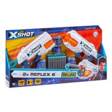 تفنگ دوقلو ایکس شات X-Shot مدل Reflex6, image 