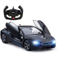 ماشین کنترلی ب ام و I8 مشکی مات راستار با مقیاس 1:14, تنوع: 71060-Black, image 