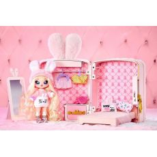 ست 3 در 1 نانانا سورپرایز Na! Na! Na! Surprise سری BackPack مدل Fuzzy bunny, image 11