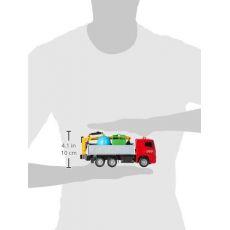 کامیون 20 سانتی Man مدل حمل بازیافت (قرمز), image 4
