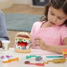 ست خمیربازی دندانپزشکی دکتر دریل مدل پر کردن دندان Play Doh, image 7