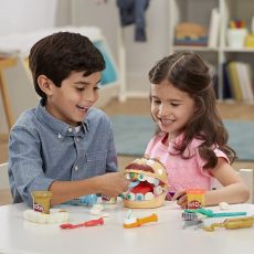 ست خمیربازی دندانپزشکی دکتر دریل مدل پر کردن دندان Play Doh, image 6