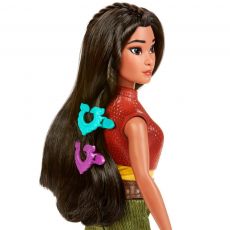 عروسک رایا دیزنی به همراه دستگاه بافت مو Disney Raya, image 6