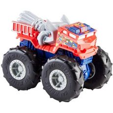 پک تکی ماشین 13 سانتی Hot Wheels سری Monster Truck مدل Twisted Tredz (5 Alarm), تنوع: GVK37-5 Alarm, image 2